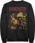 Frankenstein Mens Universal Monsters Abnormal Brain Experiment Sweatshirt