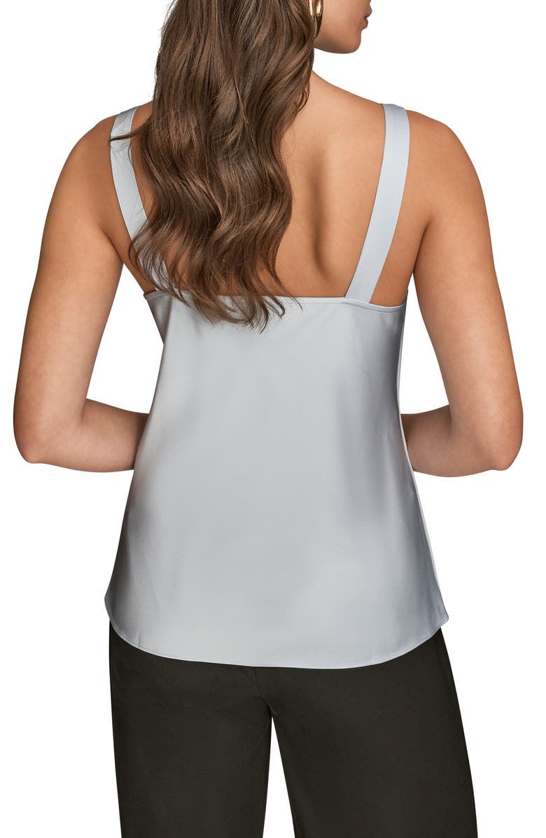 Donna Karan New York Cowl Neck Camisole, Alternate, color, Light Blue
