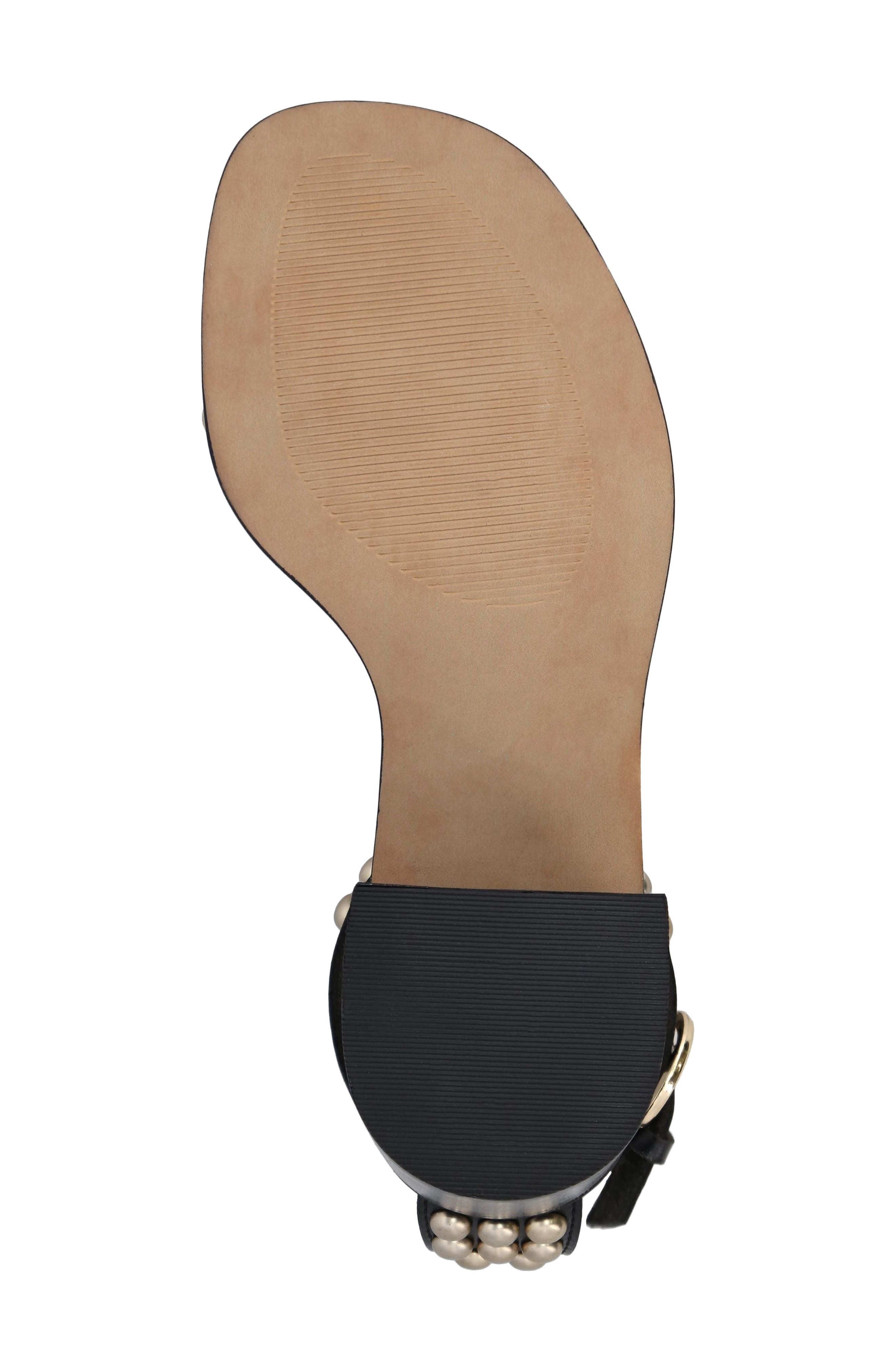 MIA Narelle Ankle Strap Sandal, Alternate, color, Black Bona