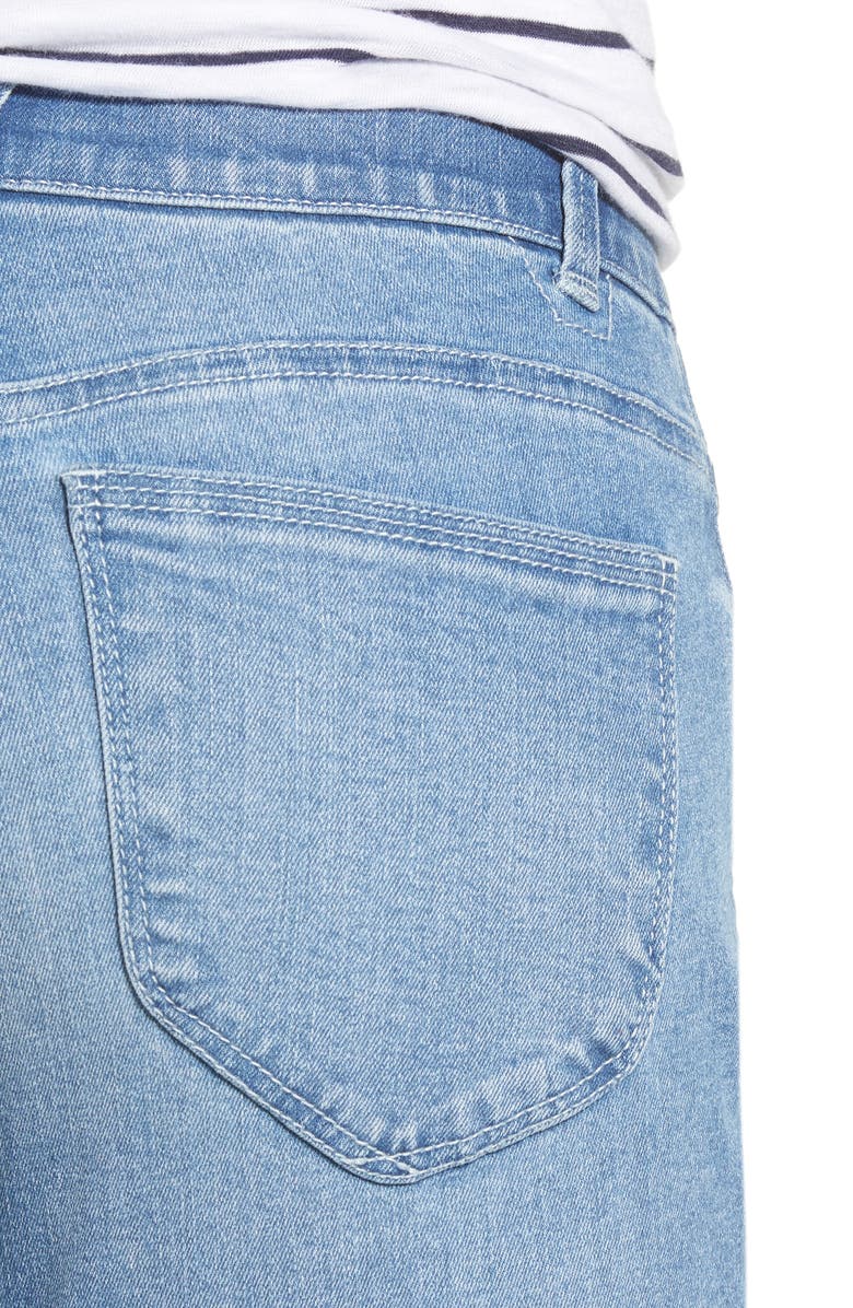 Wit & Wisdom High Waist Kick Flare Jeans, Alternate, color, 