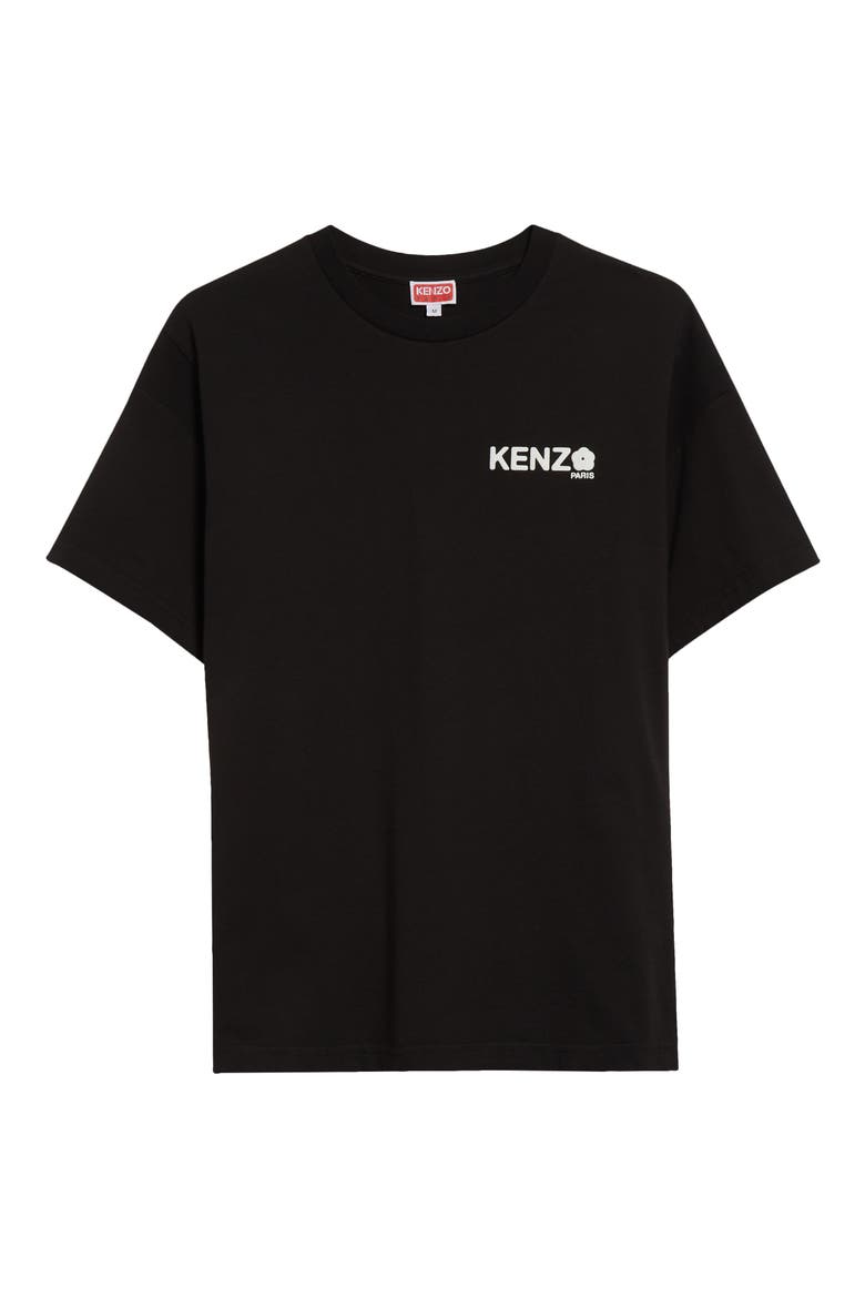 Boke Flower 2.0 Classic Cotton Logo Graphic T-Shirt, Alternate, color, BLACK