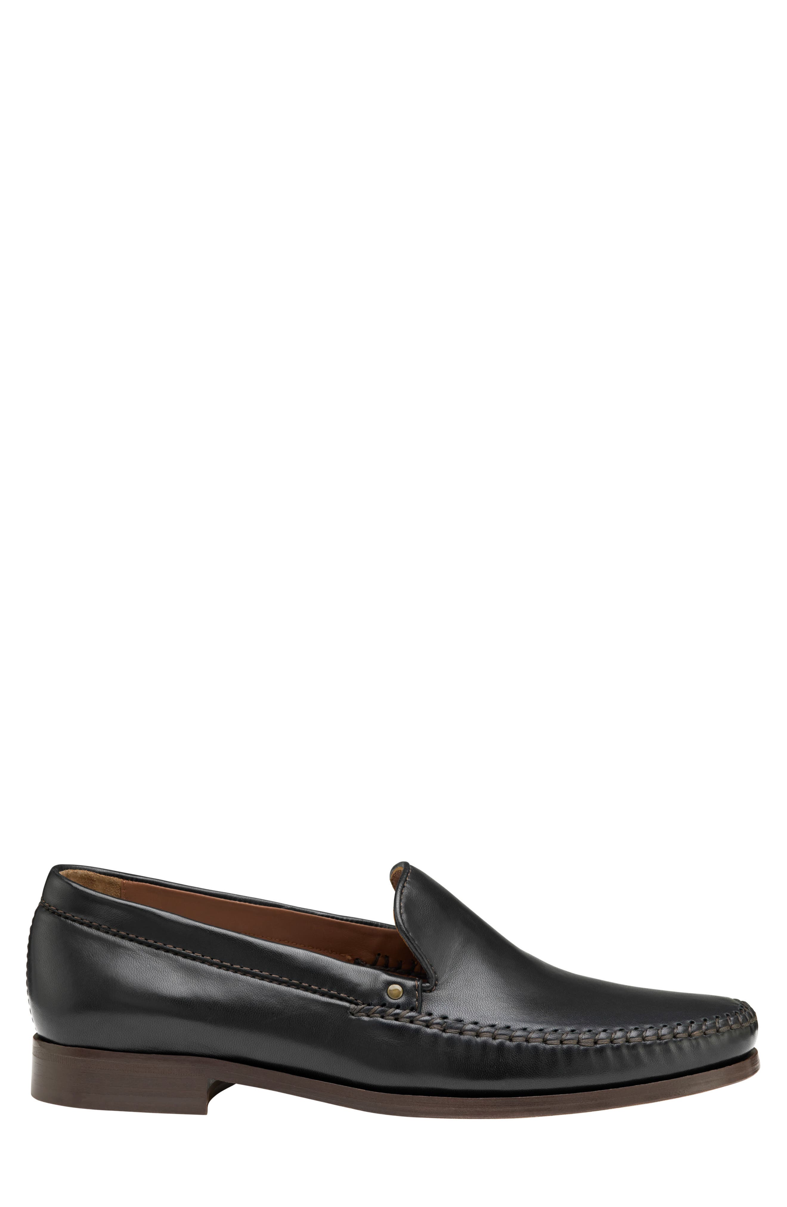 Baldwin Venetian Loafer, Alternate, color, BLACK
