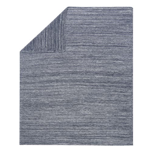 Lambs & Ivy Signature 100% Cotton Marl Textured Knit Baby Blanket In Gray
