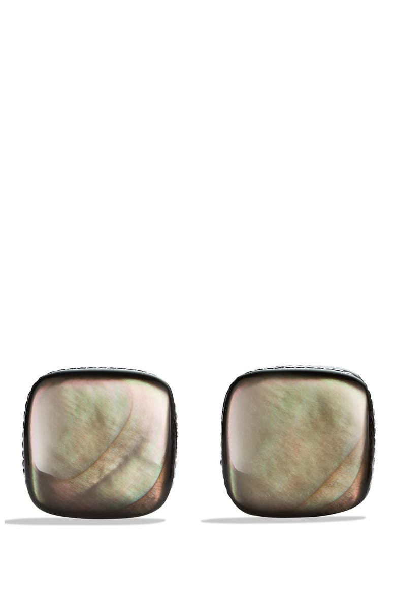 Streamline® Cuff Links with Black Mother-of-Pearl, Alternate, color, BLACK MOTHER OF PEARL