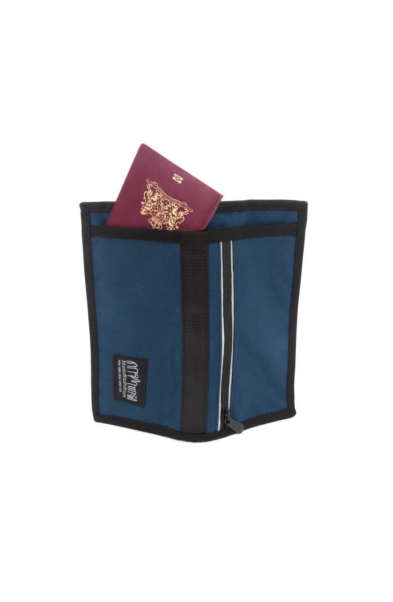 Manhattan Portage Worldport Passport Case, Alternate, color, Navy