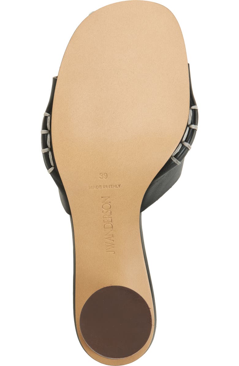 JW Anderson Loafer Slide Sandal, Alternate, color, Black