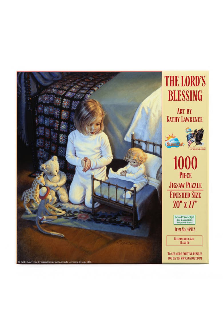 The Lord's Blessing 1000 piece Jigsaw Puzzle for Adults, Alternate, color, Multicolor