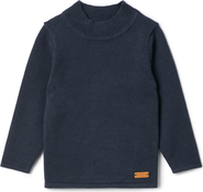 Charlotte & George Jersey Mock Neck Knit Top