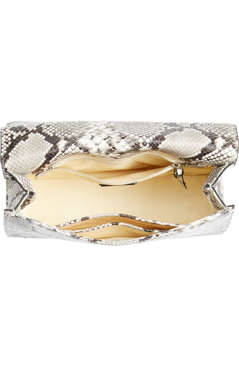 Tory Burch Fleming Convertible Leather Shoulder Bag, Alternate, color,