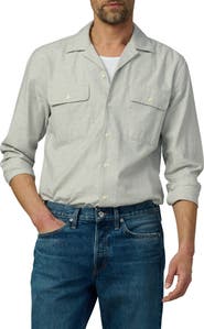 Joe's Jeans Writers Long Sleeve Camp Shirt