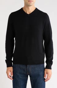 Nordstrom V-Neck Cashmere Sweater