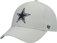 '47 Men's '47 Gray Dallas Cowboys MVP Secondary Logo Adjustable Hat