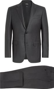 ZEGNA Pin Dot Trofeo Milano Wool Suit