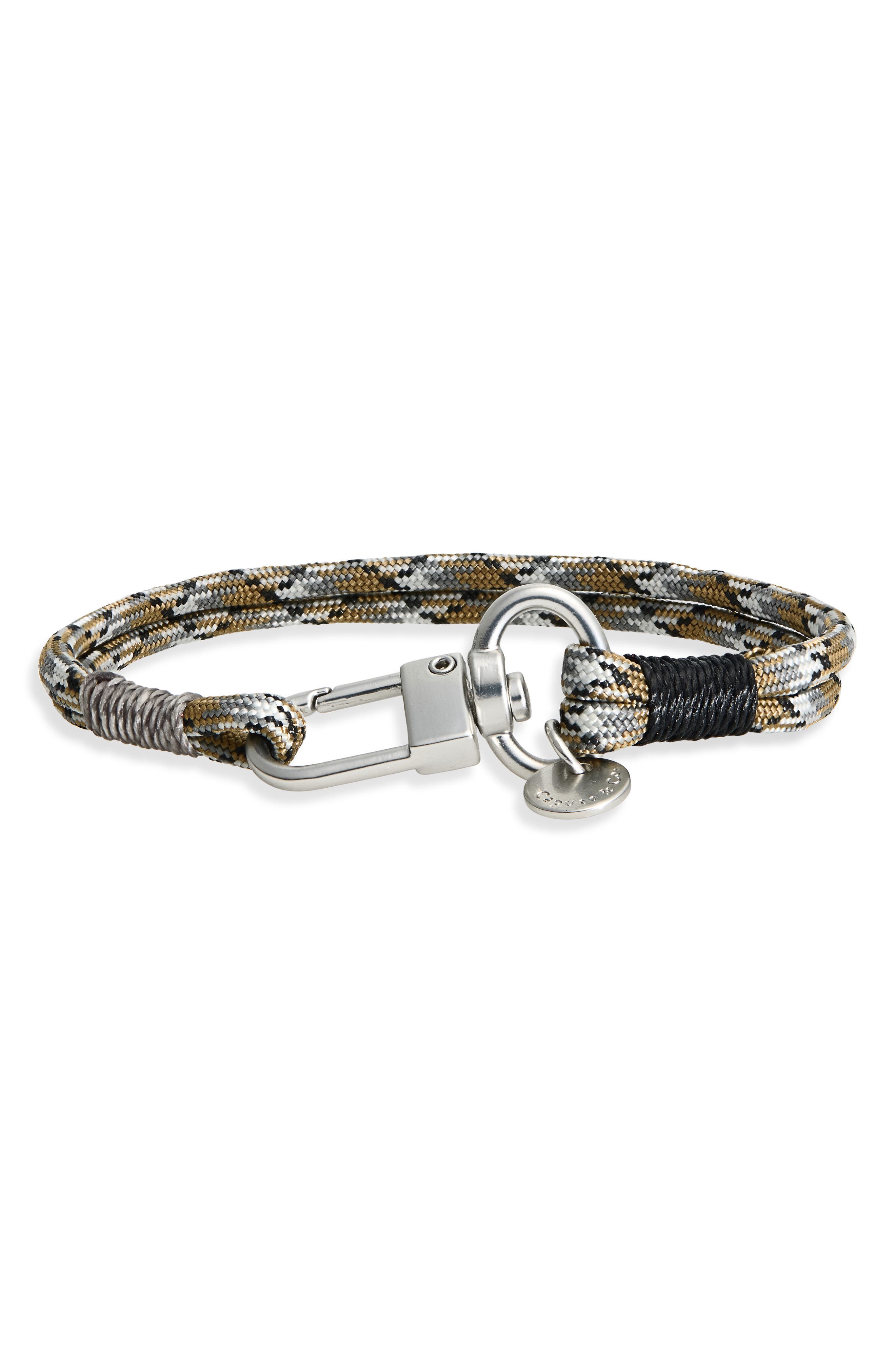 Caputo & Co. Camo Paracord Bracelet