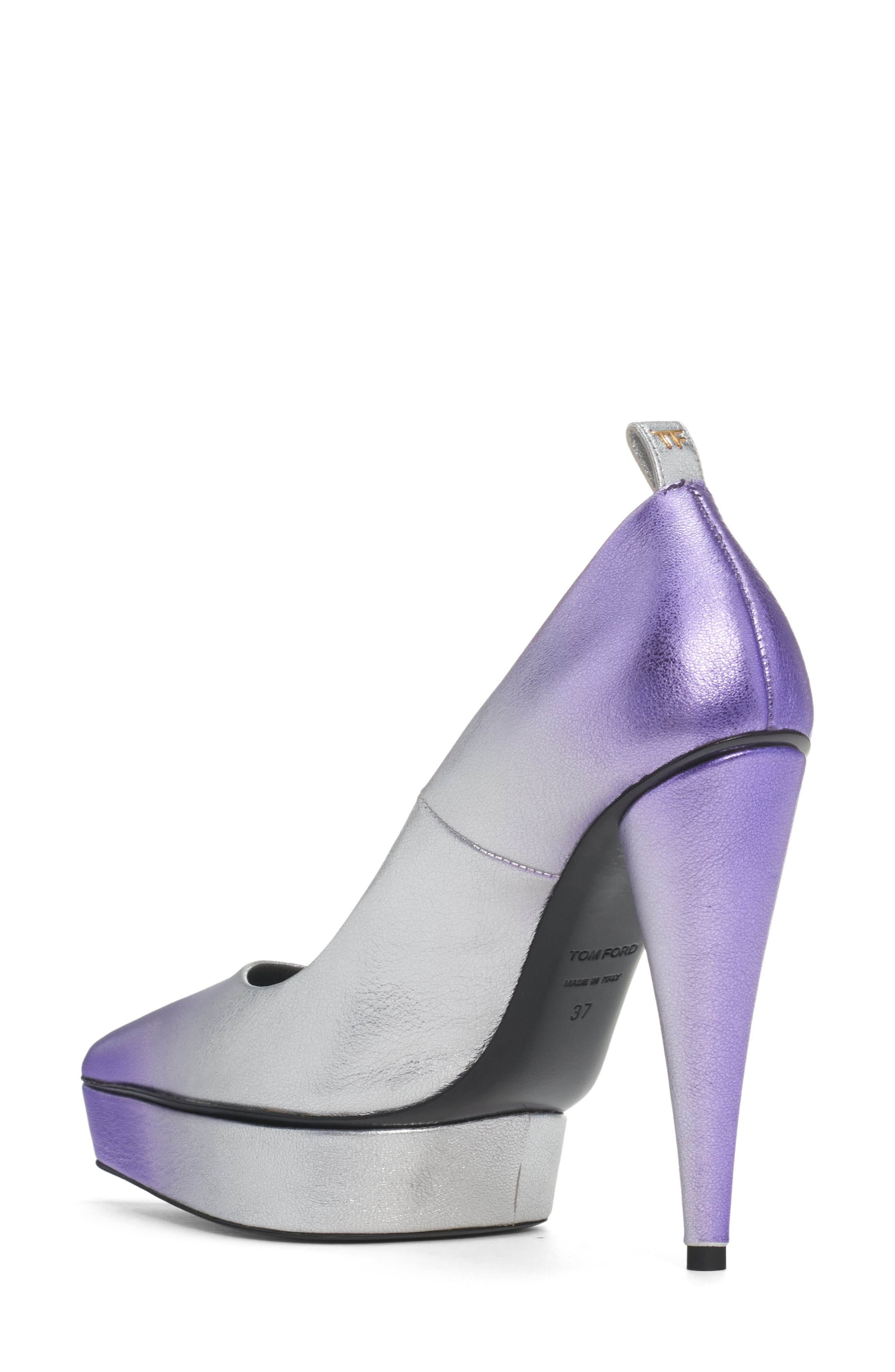 TOM FORD Ombré Cone Heel Platform Pump, Alternate, color, 