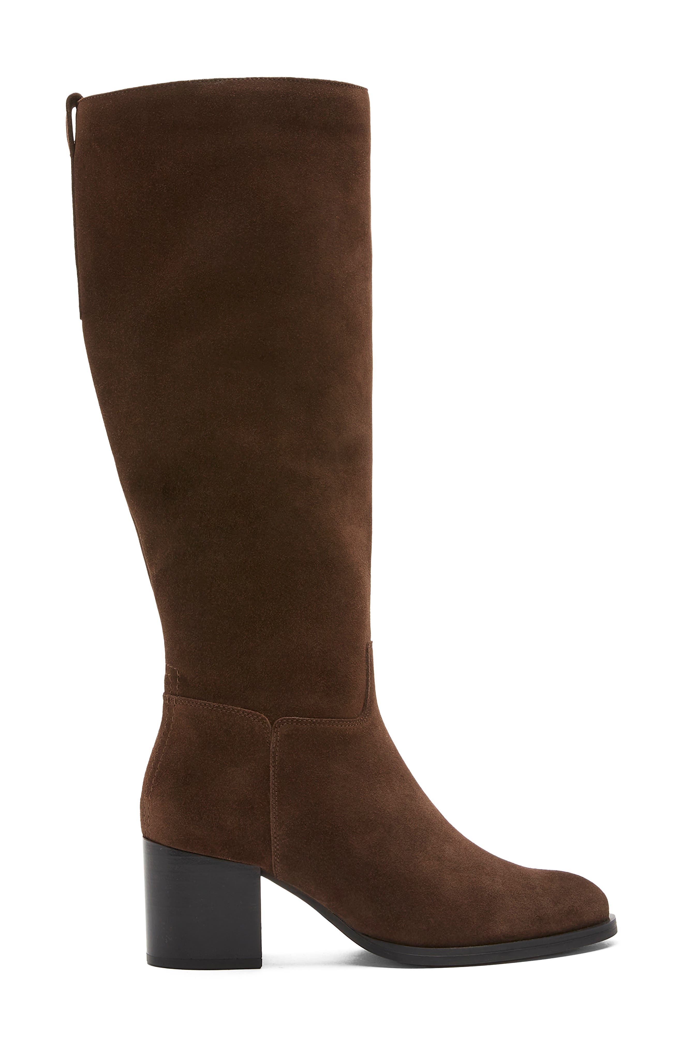 Wander City Dry™ Waterproof Knee High Boot, Alternate, color, BRUNETTE SUEDE