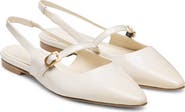 Magnanni Stasia Slingback Pointed Toe Flat