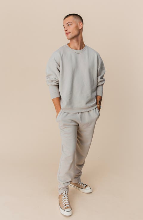 Organic Cotton Teddy Straight Leg Pant