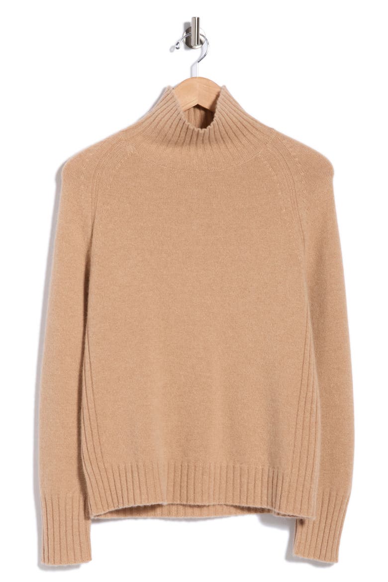 Isla Turtleneck Sweater, Alternate, color, TEAK