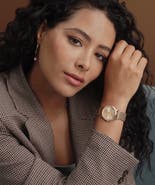Olivia Burton Swirl Mesh Strap Quartz Watch, 32mm