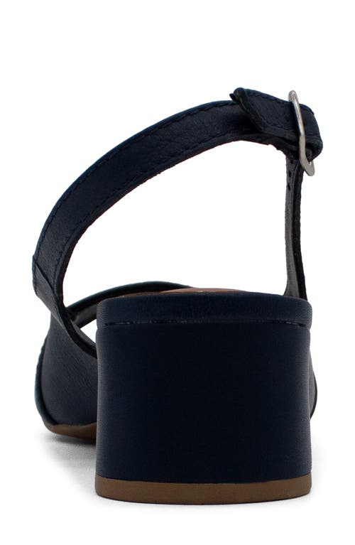 Bottero Square Toe Slingback Sandal
