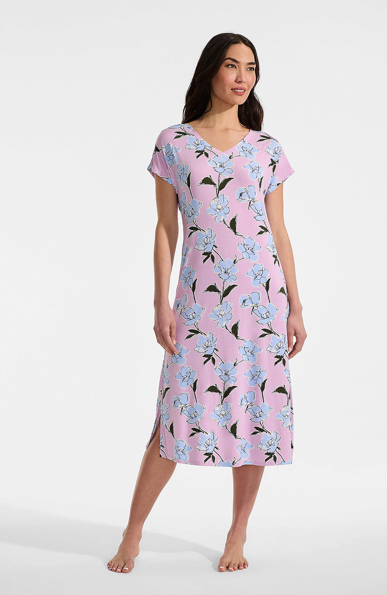 selected Lilac Breeze Etched Floral