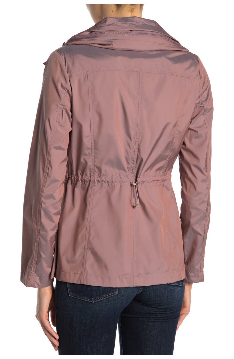 Cole Haan Water Repellent Hooded Parka, Alternate, color, Mauve