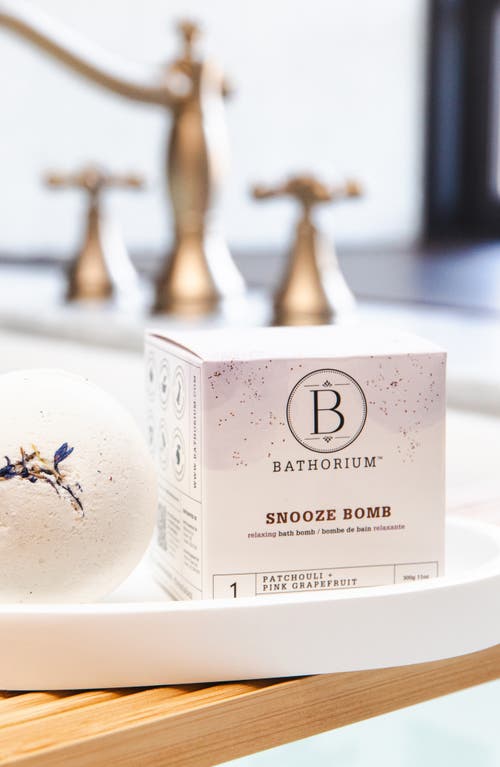 Bathorium Snooze Bath Bomb In No Color
