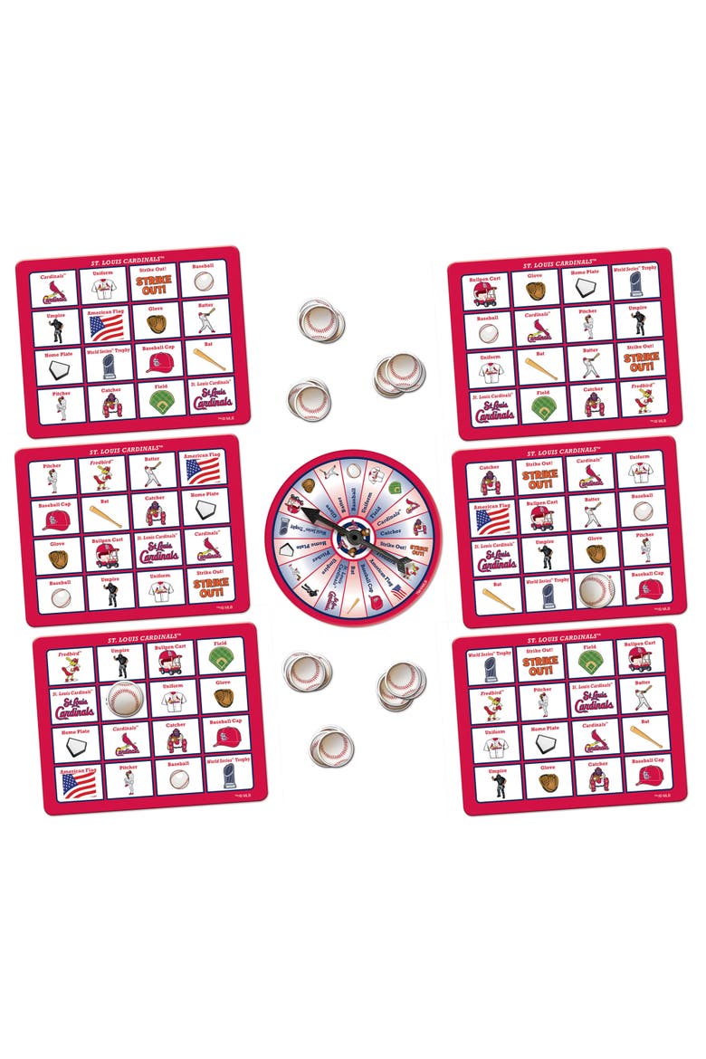 St. Louis Cardinals MLB Bingo Game, Alternate, color, Multicolor