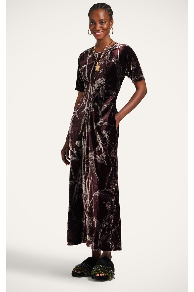 Angelica Dress, Main, color, Bamboo Burgundy
