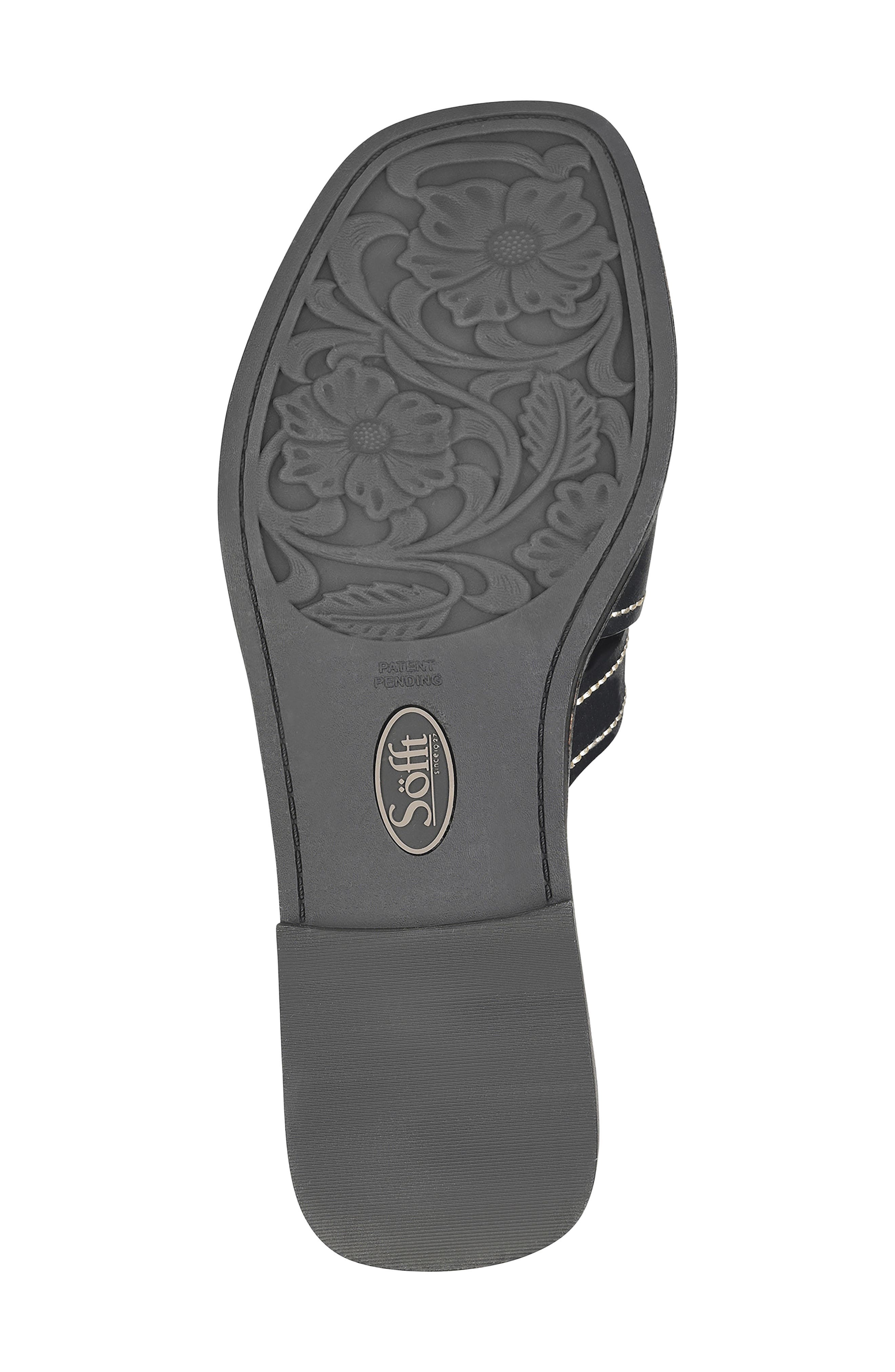 Söfft Rachel Slide Sandal, Alternate, color, Black