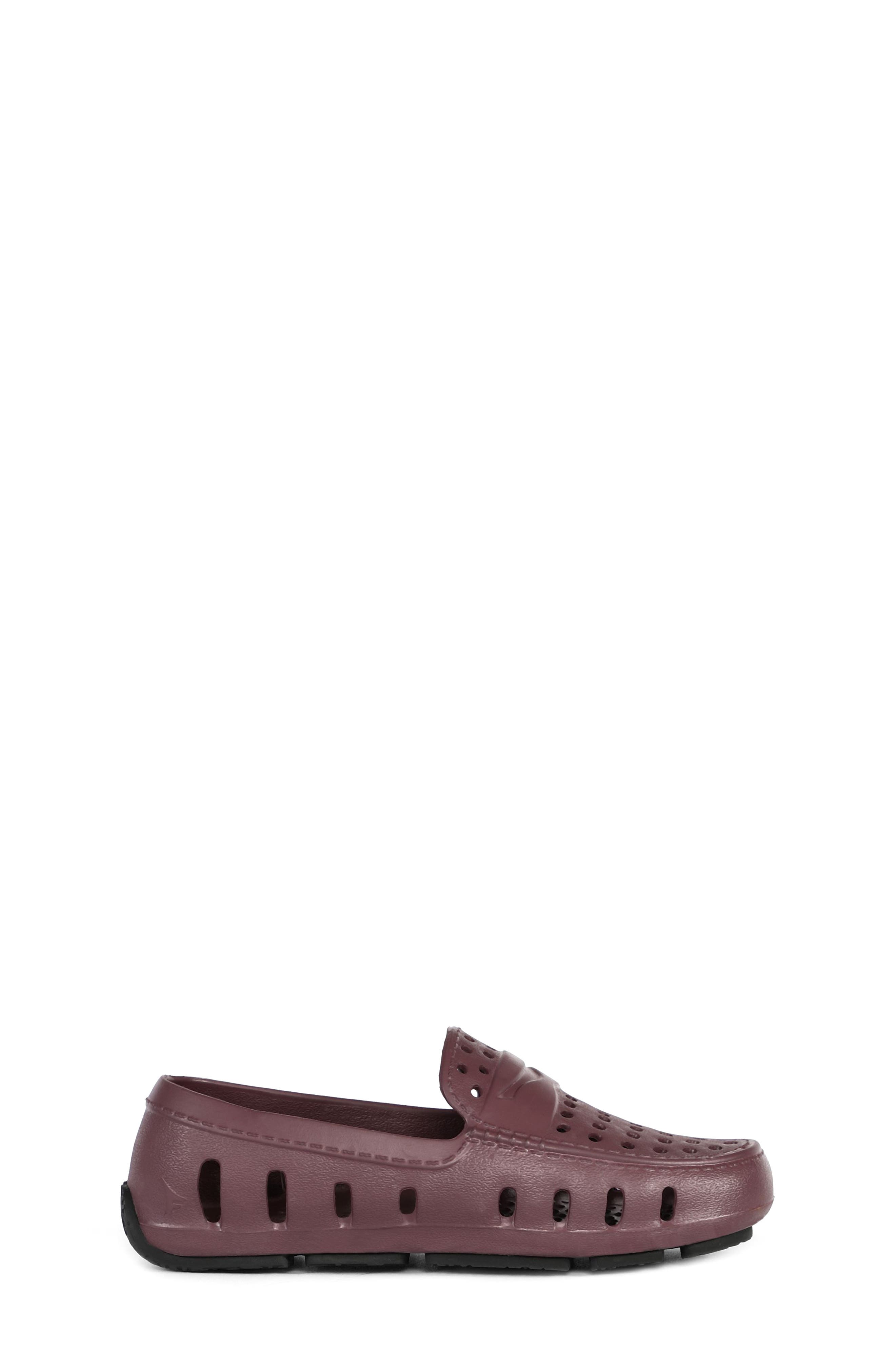 Kids' Prodigy Driver Classic Slip-On, Alternate, color, MAROON/BLACK