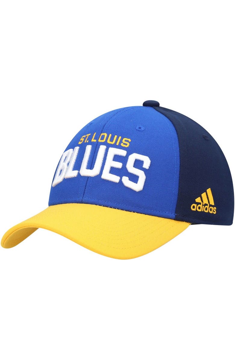 adidas Men's adidas Blue St. Louis Blues Locker Room Adjustable Hat, Main, color, Blue