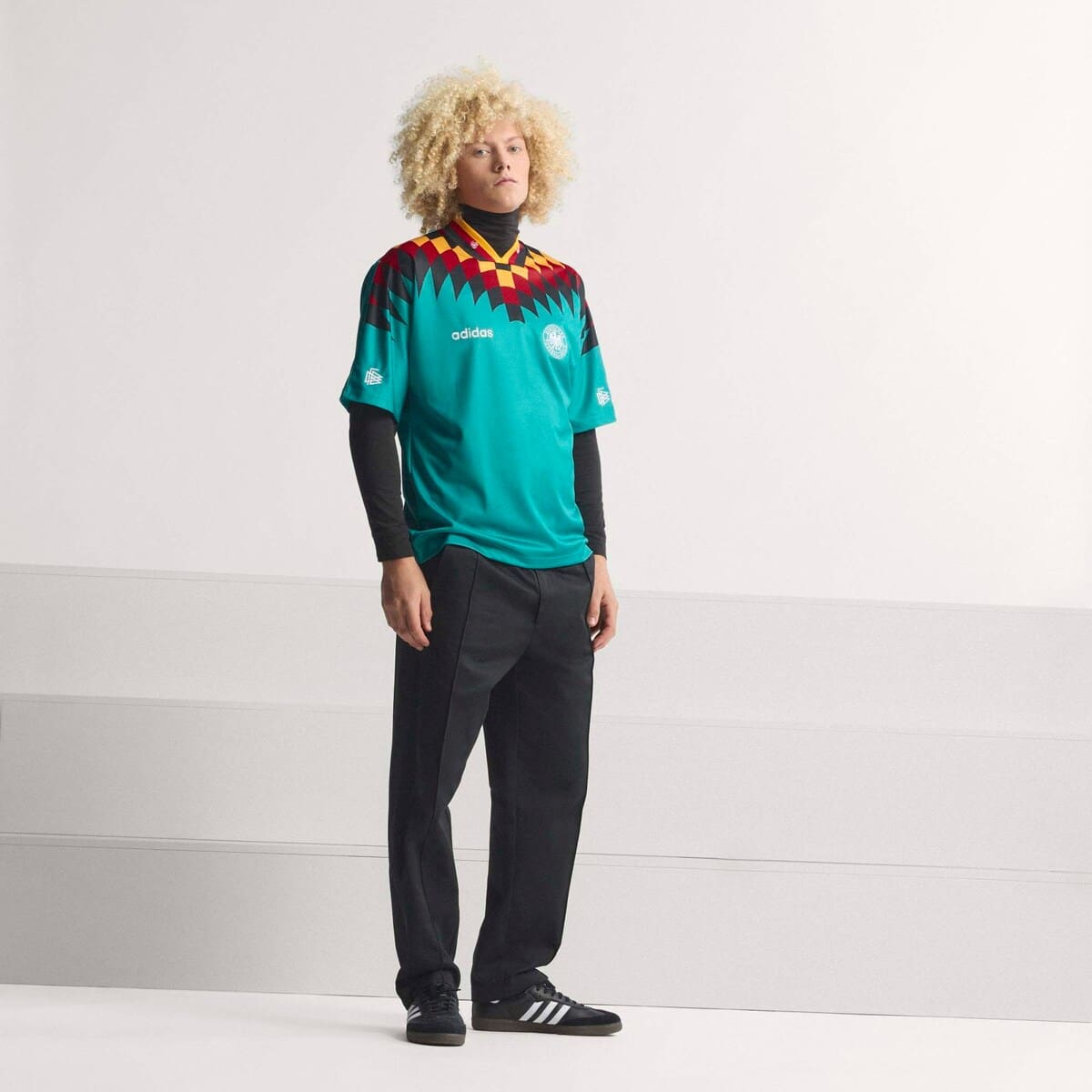 Men's adidas Green Germany National Team 1994 Away Bringback