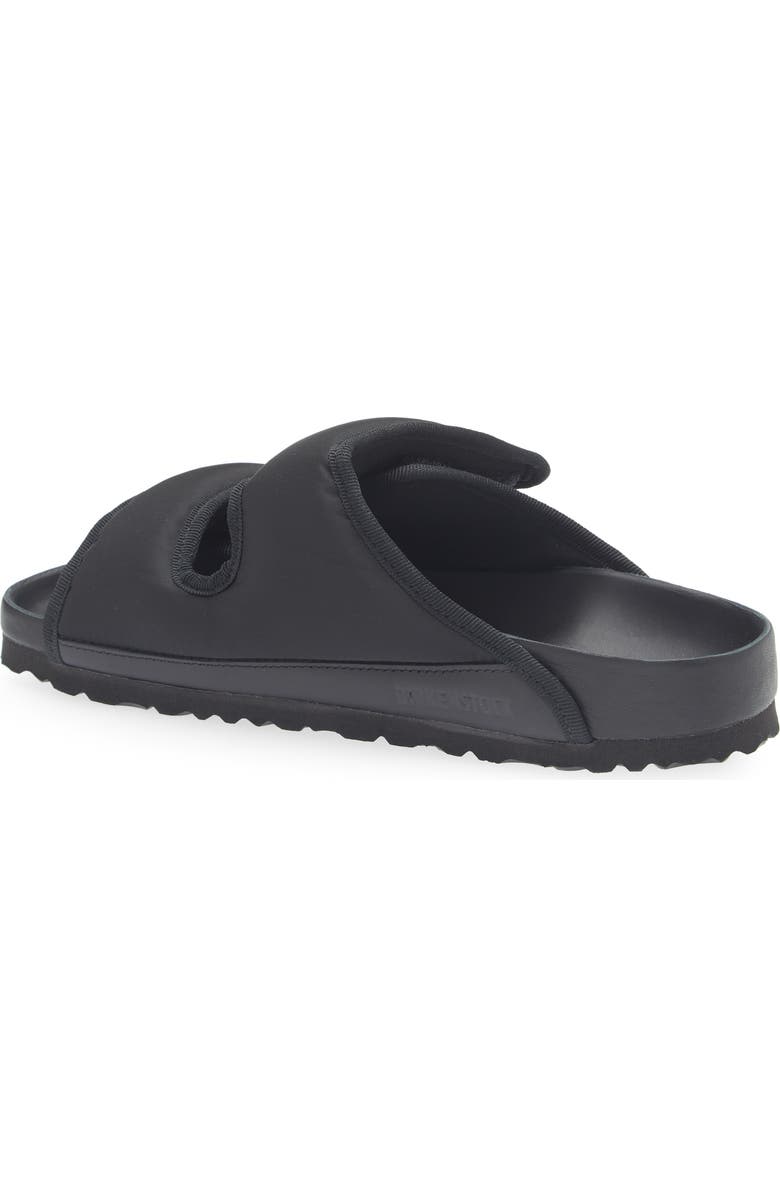 1774 BIRKENSTOCK Arizona Black Cozy Nylon Sandal, Alternate, color, Black