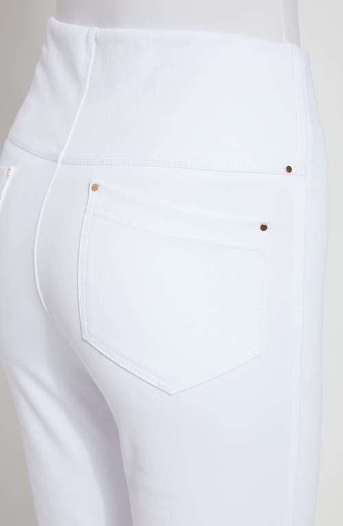 Lyssé Lysse Ankle Denim Baby Bootcut In White