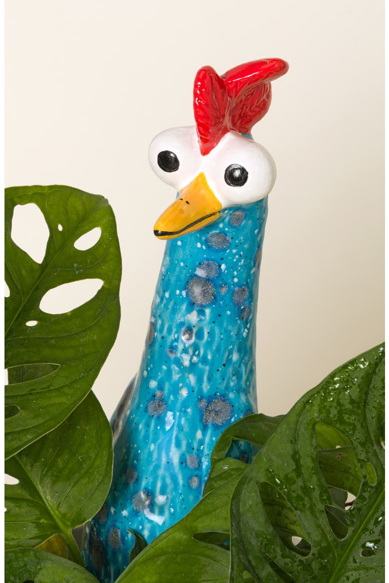 Ceramic Garden Hen by Goose and Company Ltd, Alternate, color, Multi