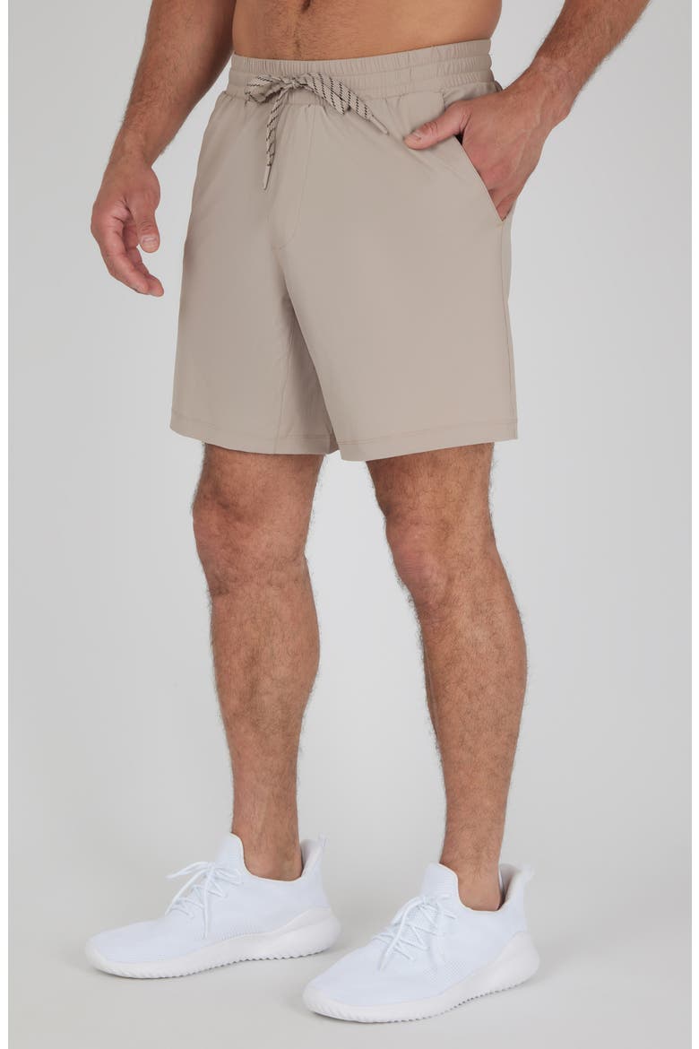 Warp Agility Shorts, Alternate, color, OAK BROWN