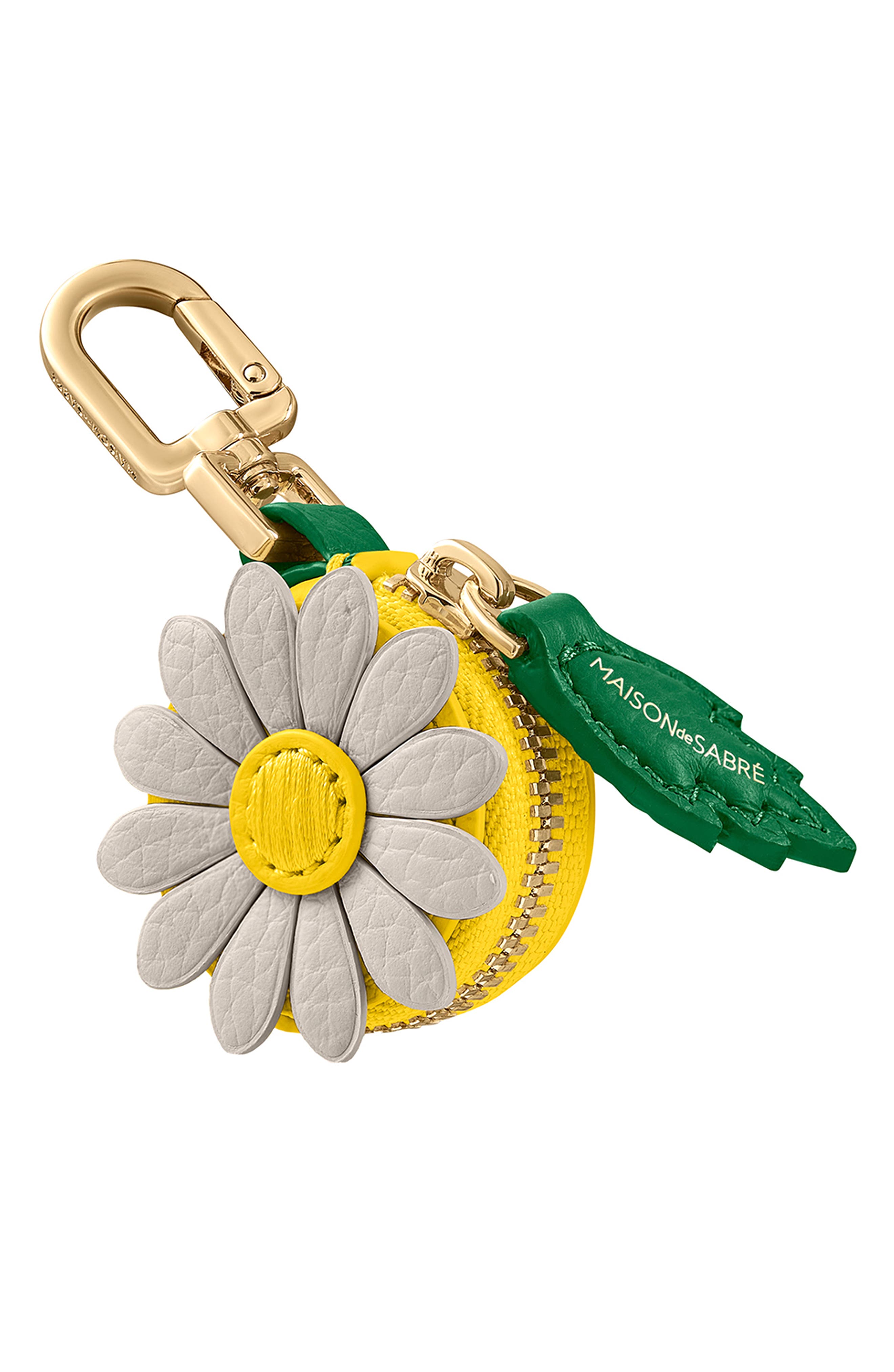 The SABRÉMOJI Bloom Charm, Alternate, color, Wild Daisy