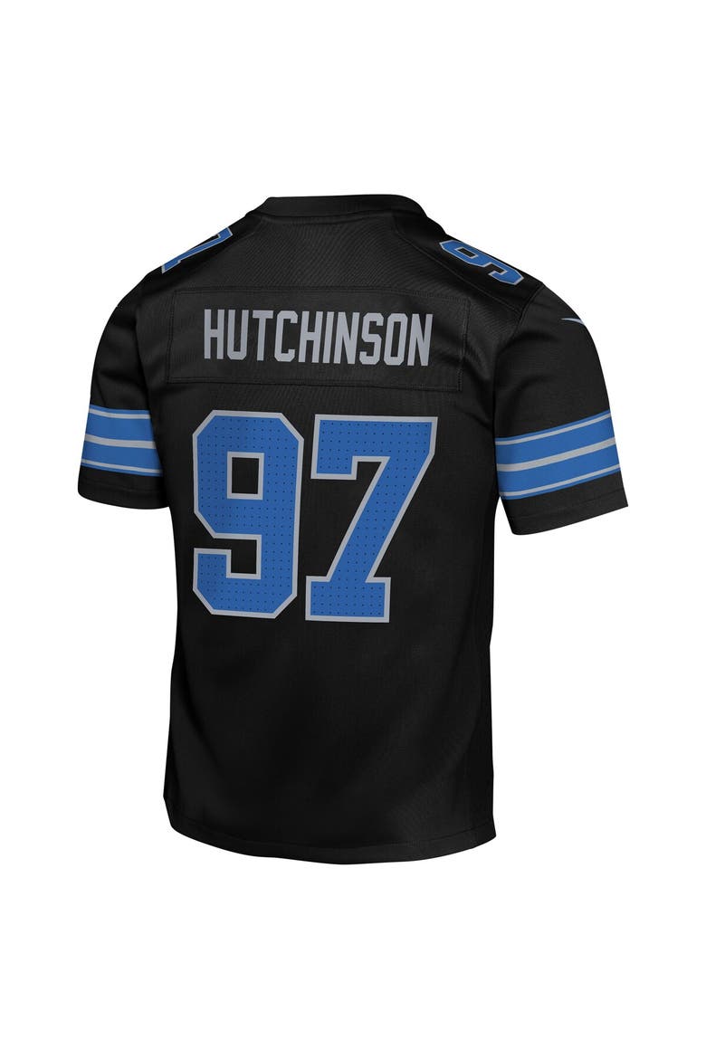 Youth Nike Aidan Hutchinson Black Detroit Lions Alternate Player Game Jersey, Alternate, color, Black
