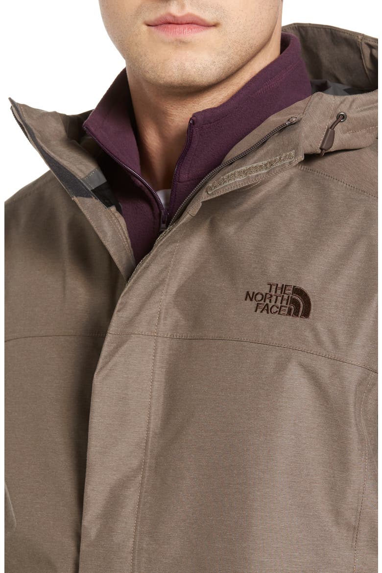 Venture II Raincoat, Alternate, color, FALCON BROWN HEATHER