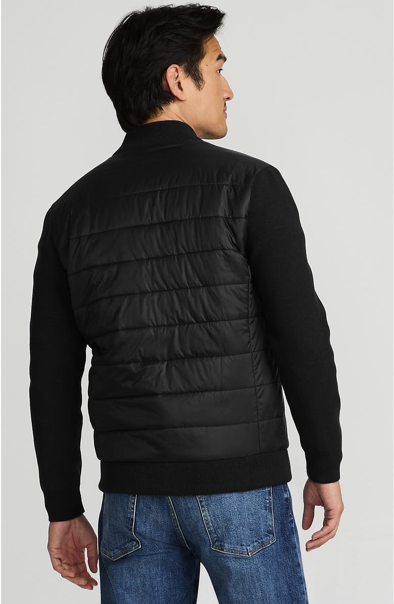 Lands' End Insulated Sweater Jacket, Alternate, color, 