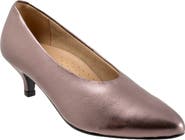 Trotters Kimber Pointed Toe Kitten Heel Pump
