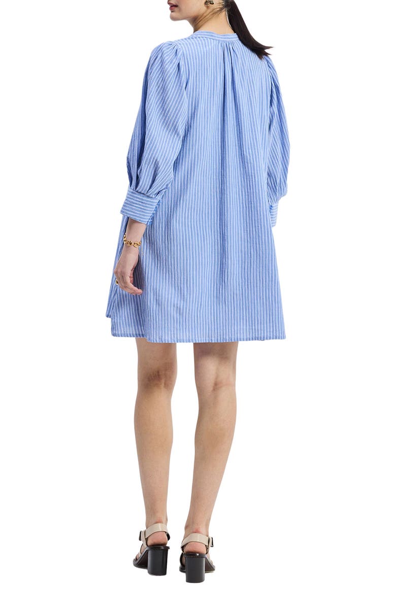 Reistor Oversized Tunic Dress with Optional Belt, Alternate, color, Striped