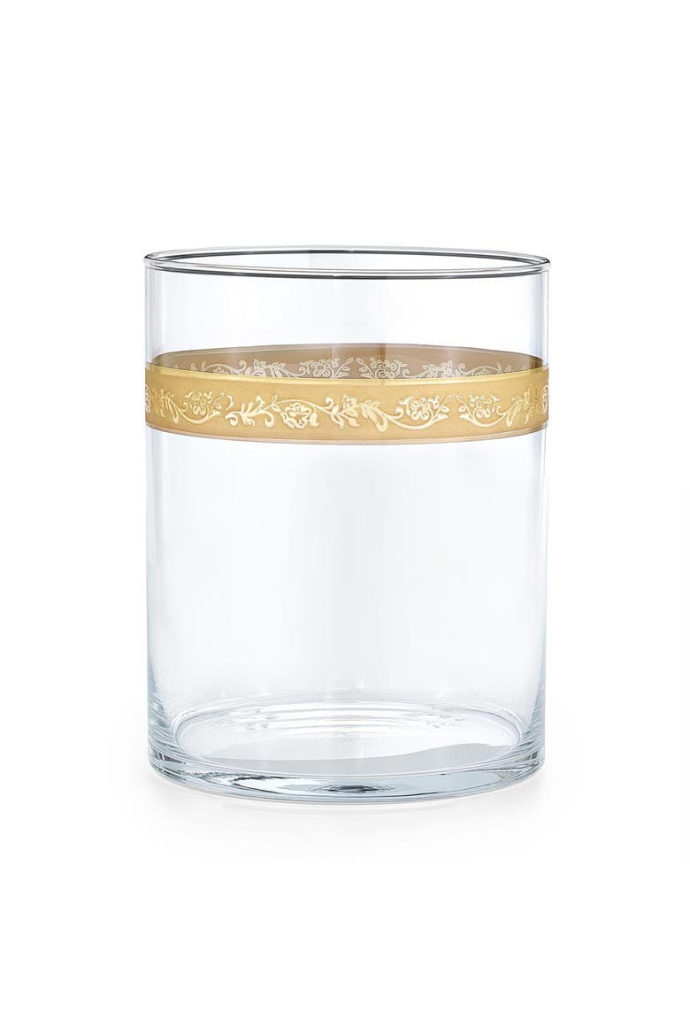 Bellino Gold Waste Basket, Main, color, GOLD