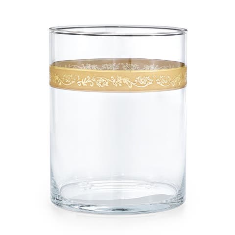 Bellino Gold Waste Basket