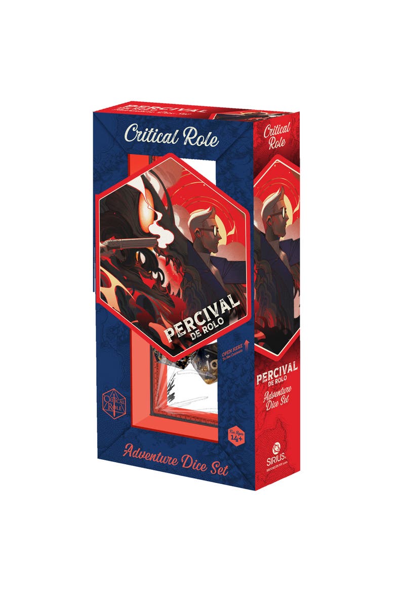 Percival de Rolo 8pc RPG Set, Alternate, color, Multicolored