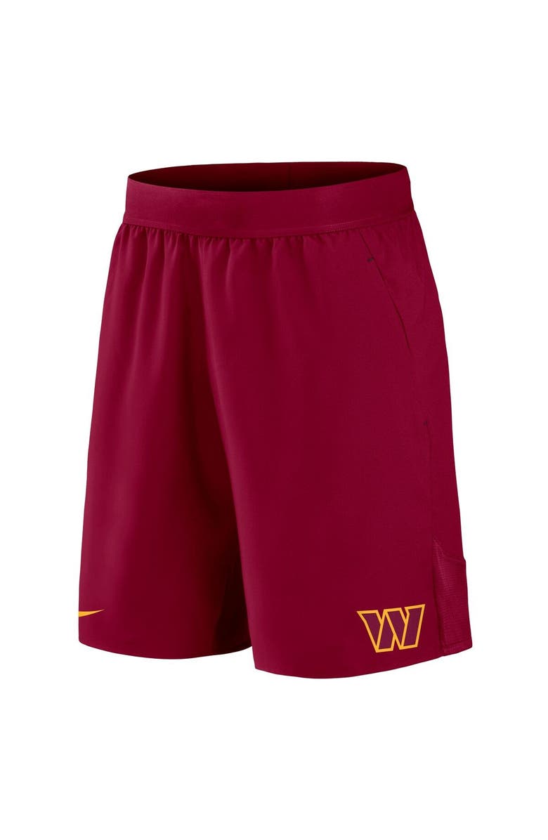 Nike Men's Nike Burgundy Washington Commanders Stretch Woven Shorts, Alternate, color, 