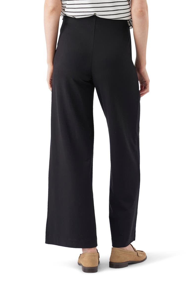 Isha Wide Leg Pant, Alternate, color, Black