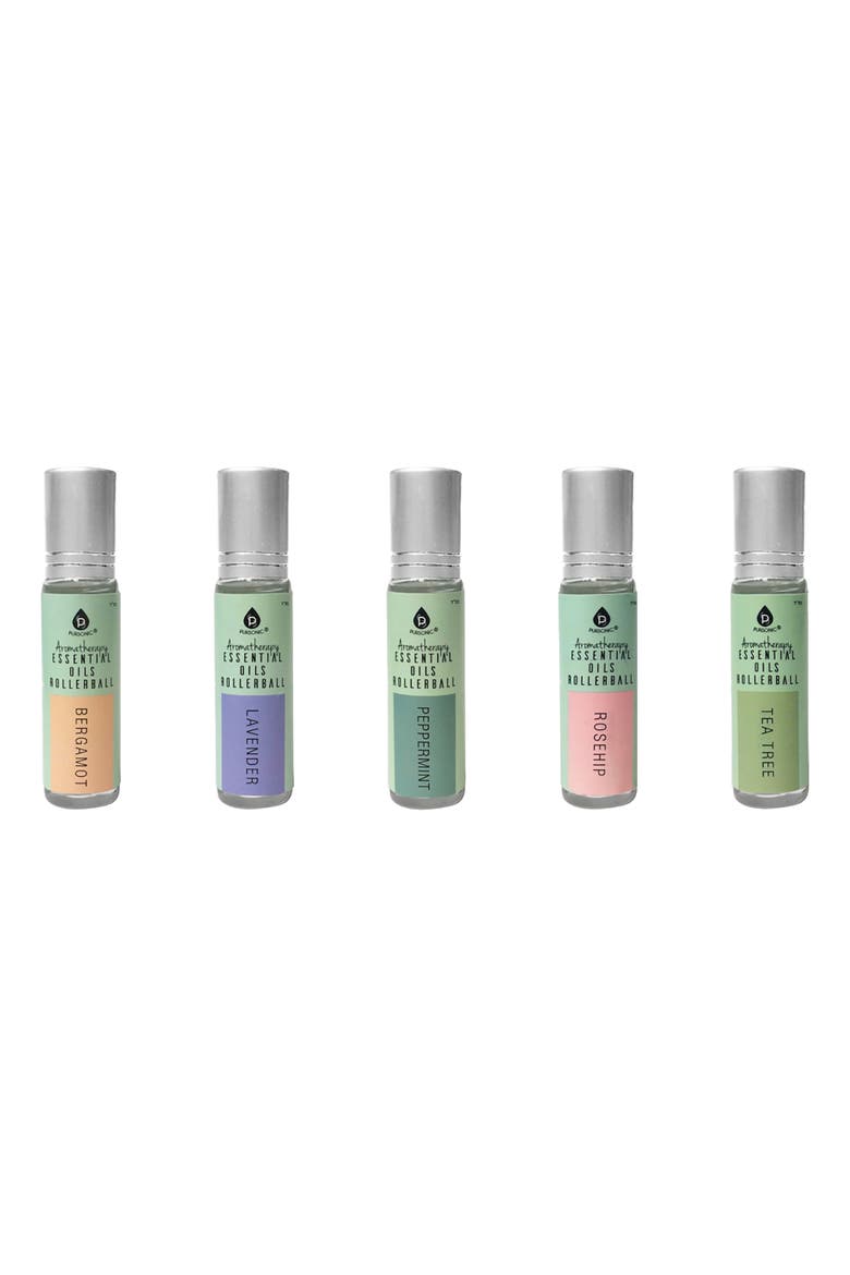 Aromatherapy Essential Oils Rollerballs, Main, color, Multicolor